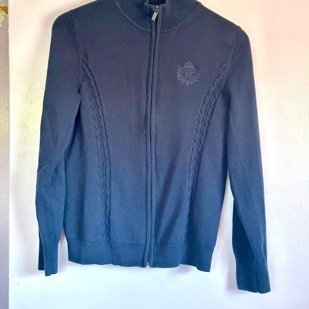 Tommy Hilfiger Dark Blue Knit Sweater
